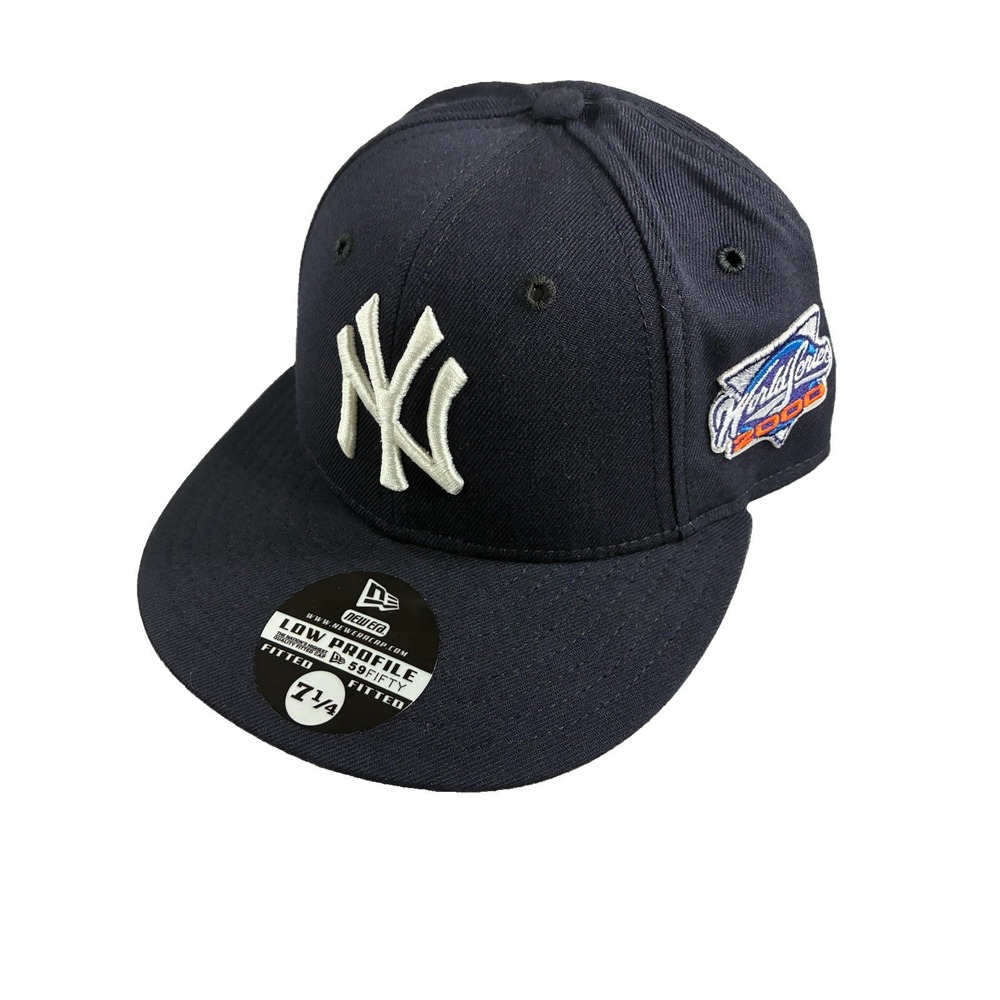 Vintage New Era NY Yankees 5950 Low Profile Fitted Hat NWT Made in USA 100% Wool